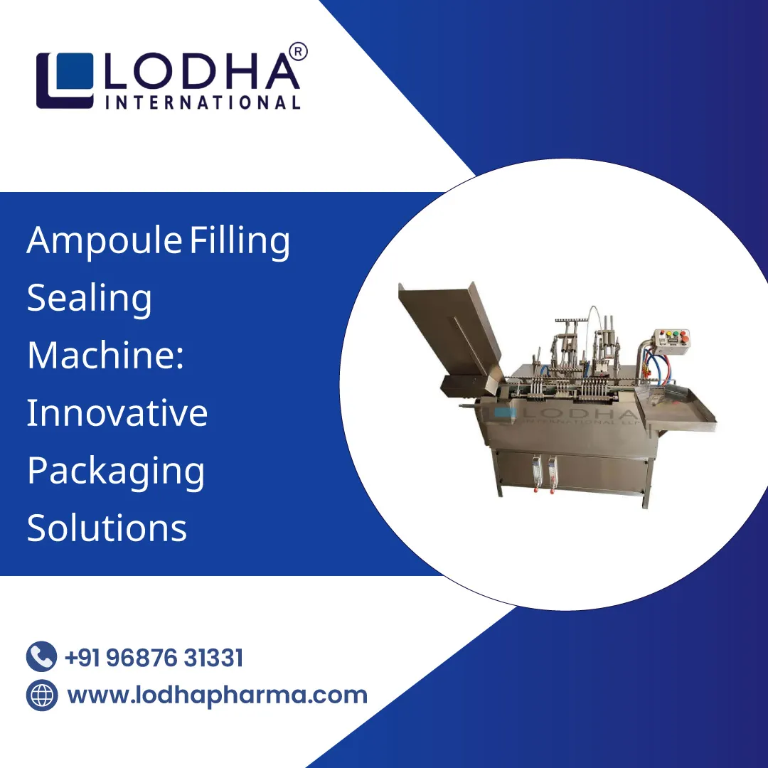 Ampoule Filling Sealing Machine Innovative Packaging Solutions