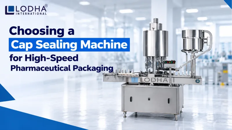 Choosing a Cap Sealing Machine for High-Speed Pharmaceutical Packaging