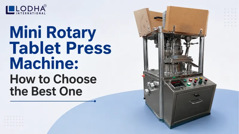 Mini Rotary Tablet Press Machine: How to Choose the Best One