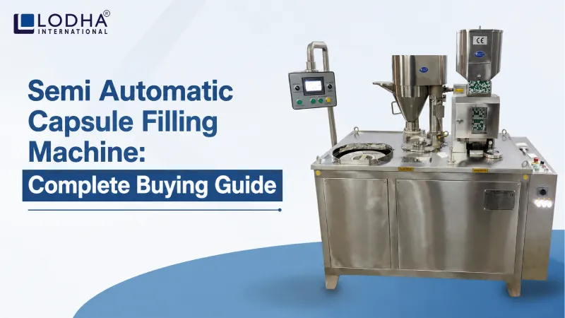 Semi Automatic Capsule Filling Machine: Complete Buying Guide
