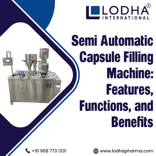 Semi-Automatic Capsule Filling Machine