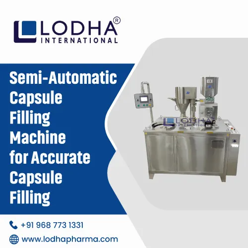 Semi-Automatic Capsule Filling Machine