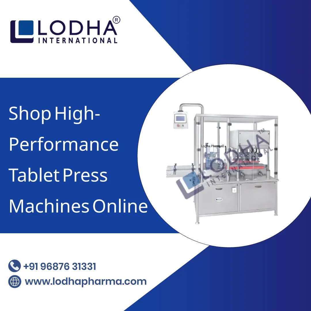 Shop High-Performance Tablet Press Machines Online