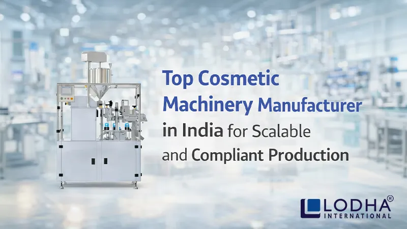 Top Cosmetic Machinery Manufacturer in India for Scalable and Compliant Production