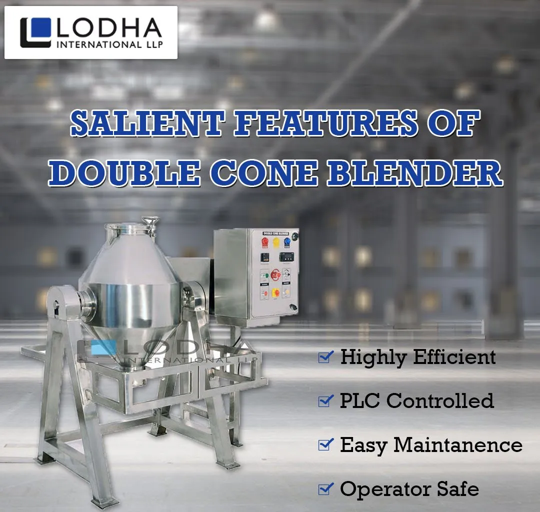 Features of Double Cone Blenders