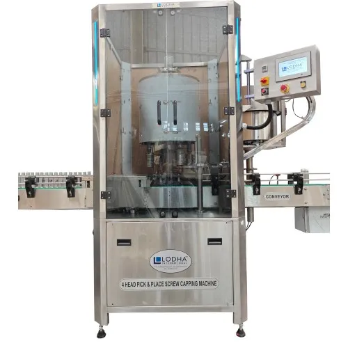 Automatic Four Head Bottle ROPP Capping Machine