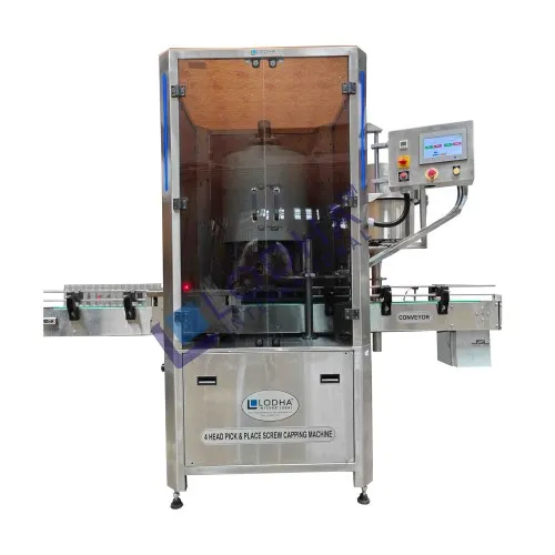 Automatic Six Head Bottle Screw Capping Machine