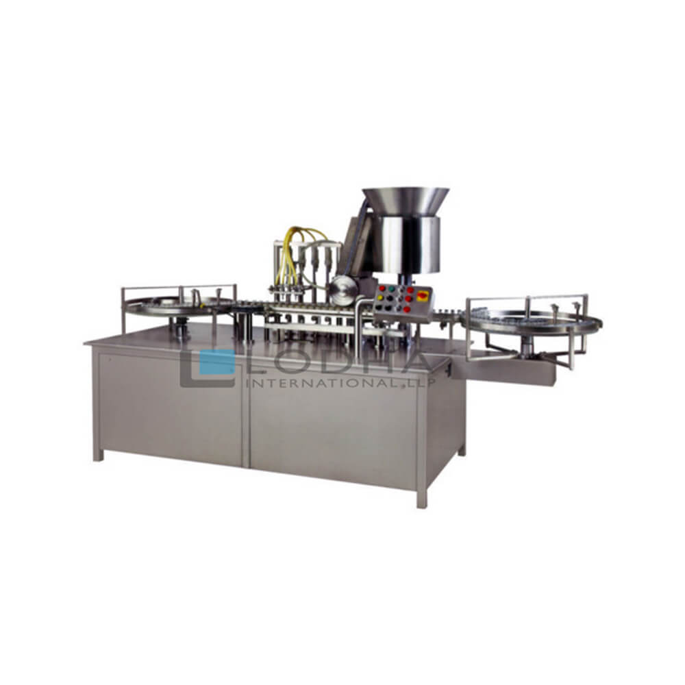 High Speed Vial Filling and Rubber Stoppering Machine