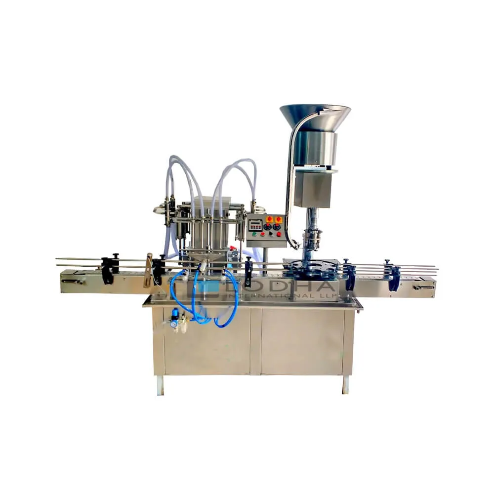 Monoblock bottle filling machine