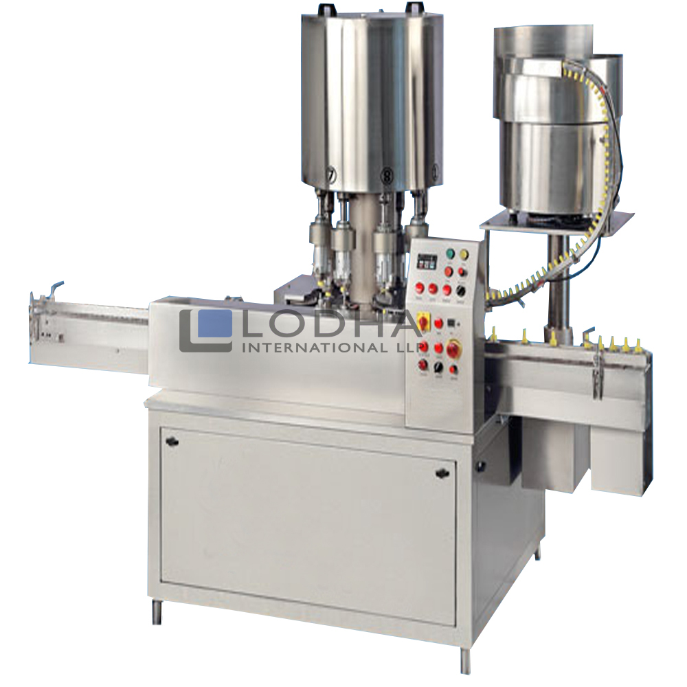 Automatic Pick & Place Bottle Screw Capping Machine