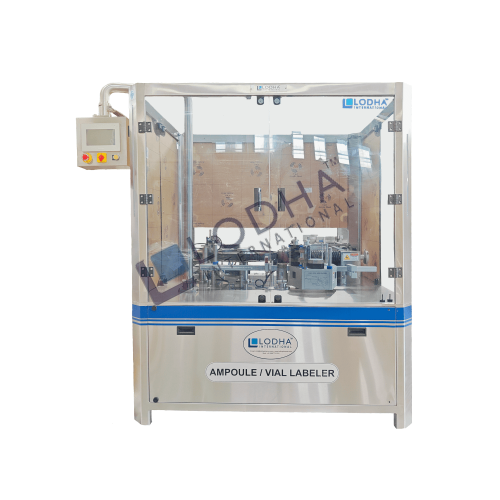 Automatic Ampoule Sticker Labeling Machine